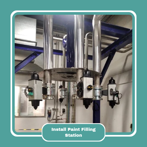 Filling Machine for mobile Tank