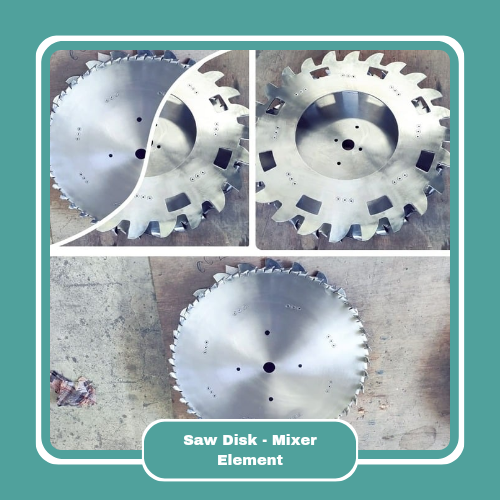Tooth Element or Sawdisc Element Agitator